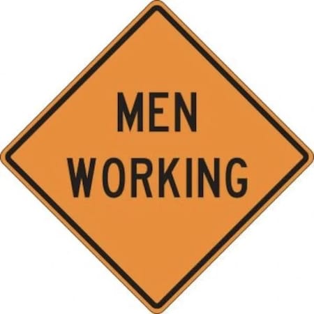 Accuform RIGID CONSTRUCT ION SIGN MEN WORKING FRK213DP